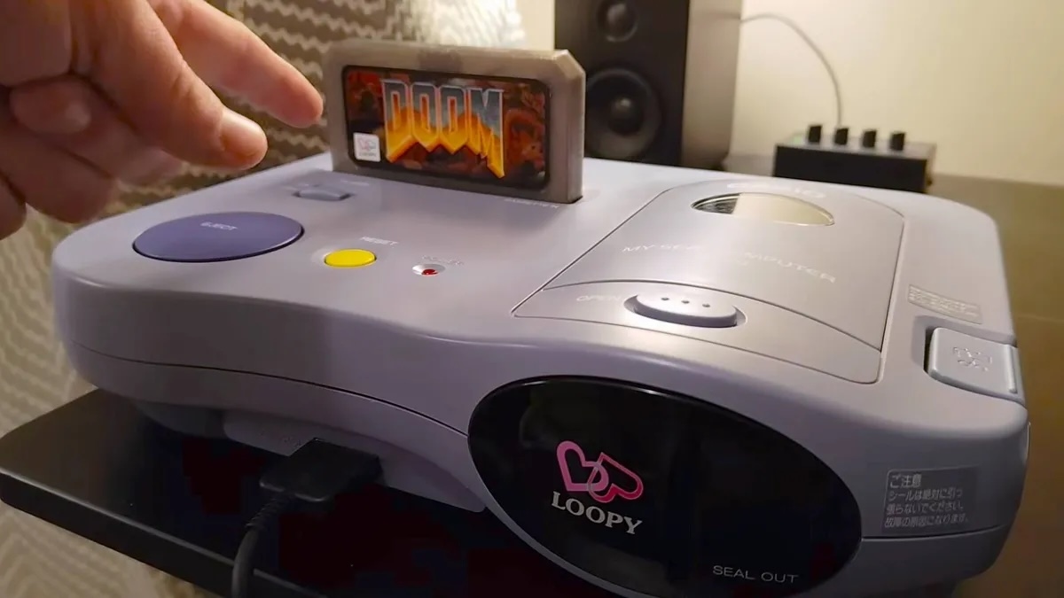 Doom запустили на консоли Casio Loopy