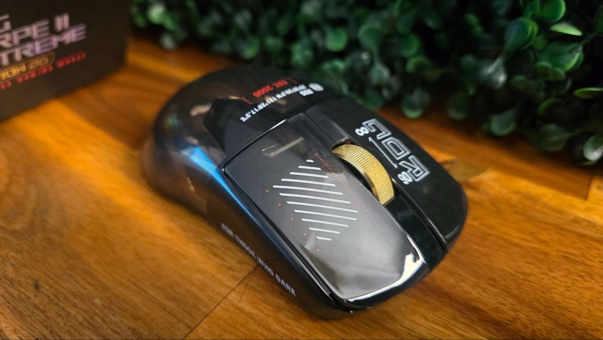 Asus представила игровую манипулятор ROG Harpe II Extreme Edition 20 с прозрачным корпусом
