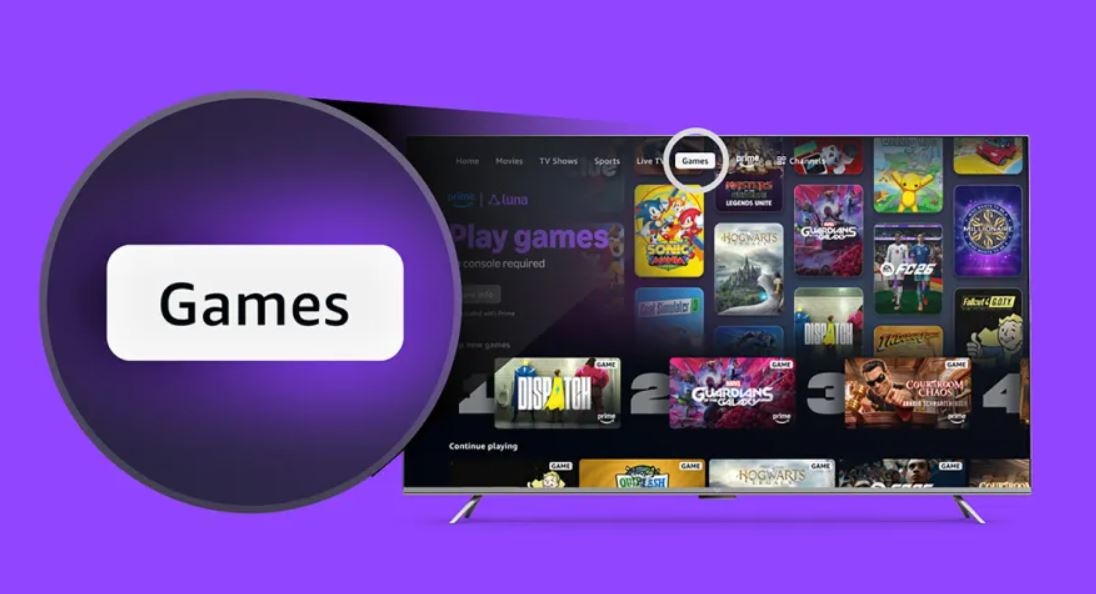 Amazon выводит игры на Prime Video