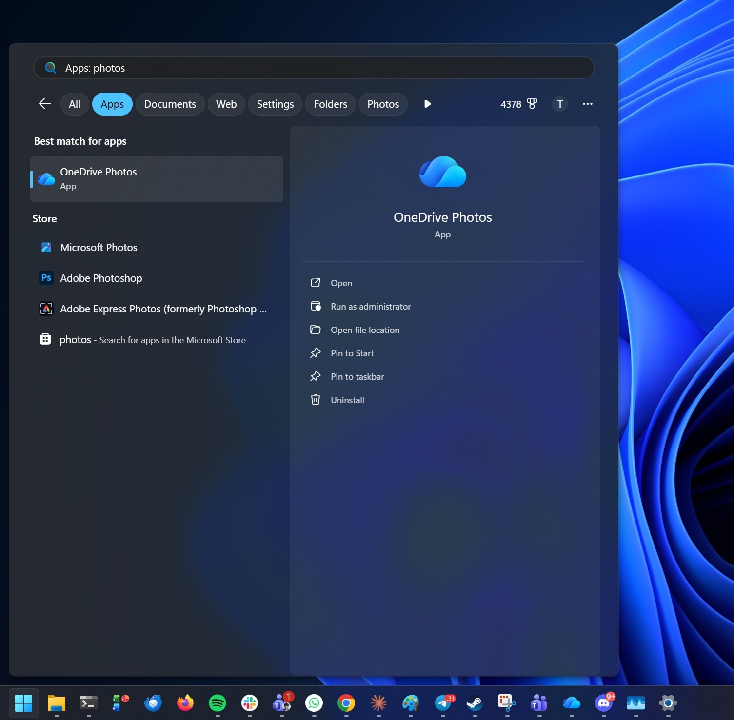 Microsoft без предупреждения устанавливает OneDrive Photos на ПК под Windows 11