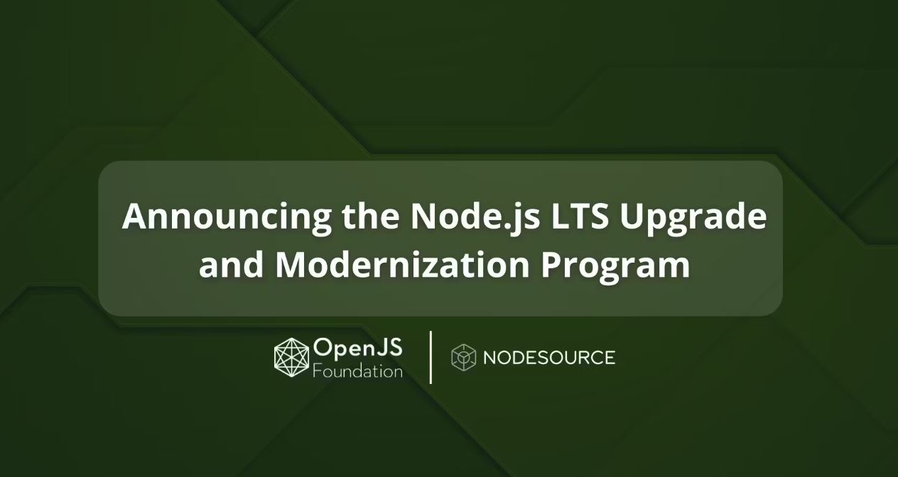 OpenJS предложит пользователям устаревших версий Node.js услуги по обновлению