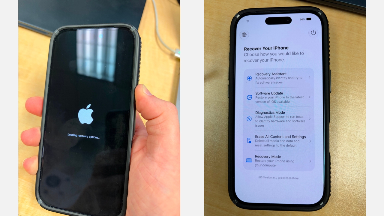В iOS 27 появился режим восстановления iPhone без подключения к компьютеру