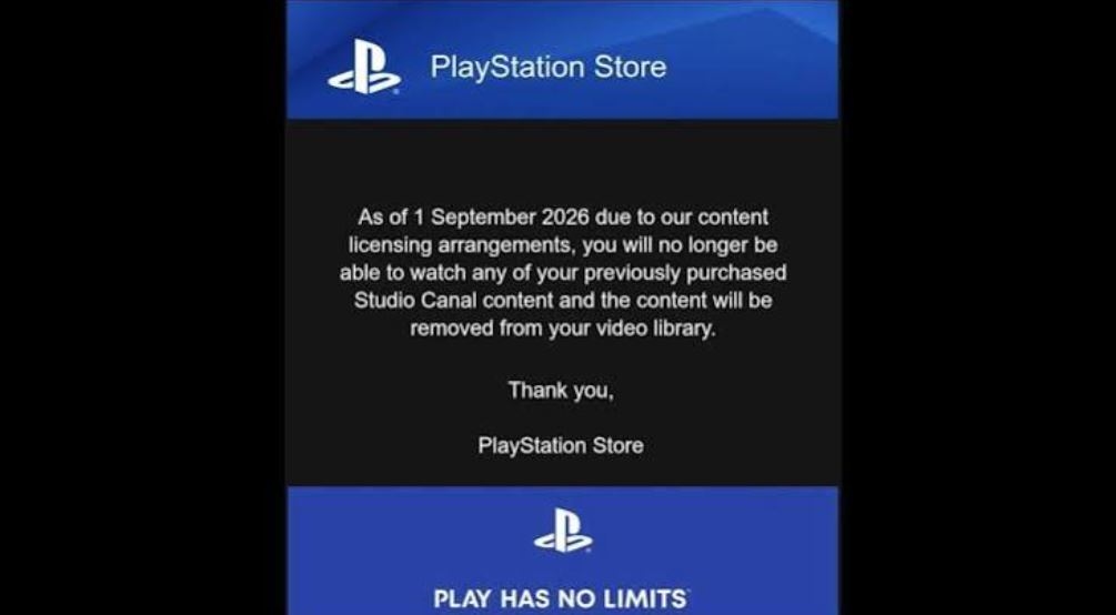Sony удалила сотни фильмов из аккаунтов купивших их пользователей