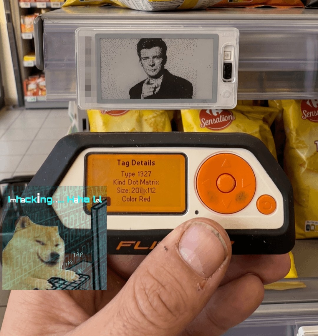 Представлен публике публичный инициатива TagTinker — это исследовательский средство для управления электронными ценниками