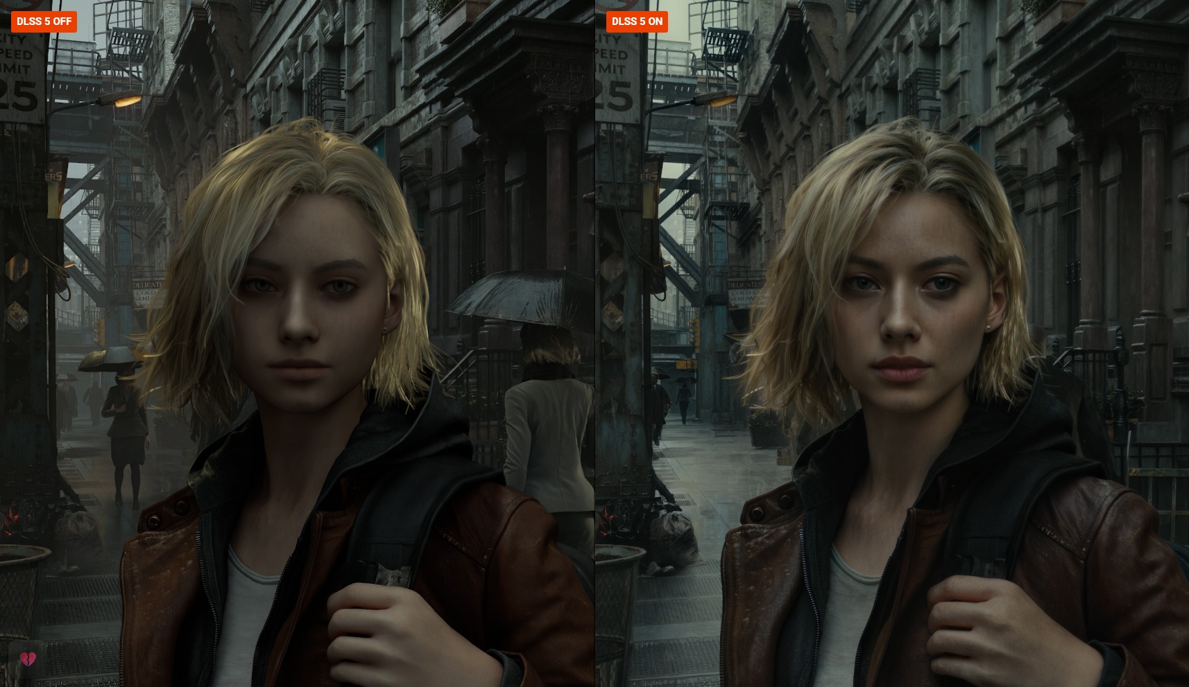 Nvidia DLSS 5 создаёт фотореализм на лету через видеокарты RTX 50xx