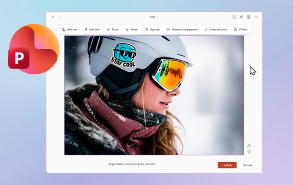 Microsoft добавила редактор изображений в PowerPoint