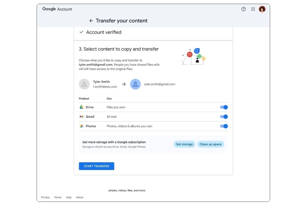 Google: фотографии пользователей не пропадут после окончания учёбы