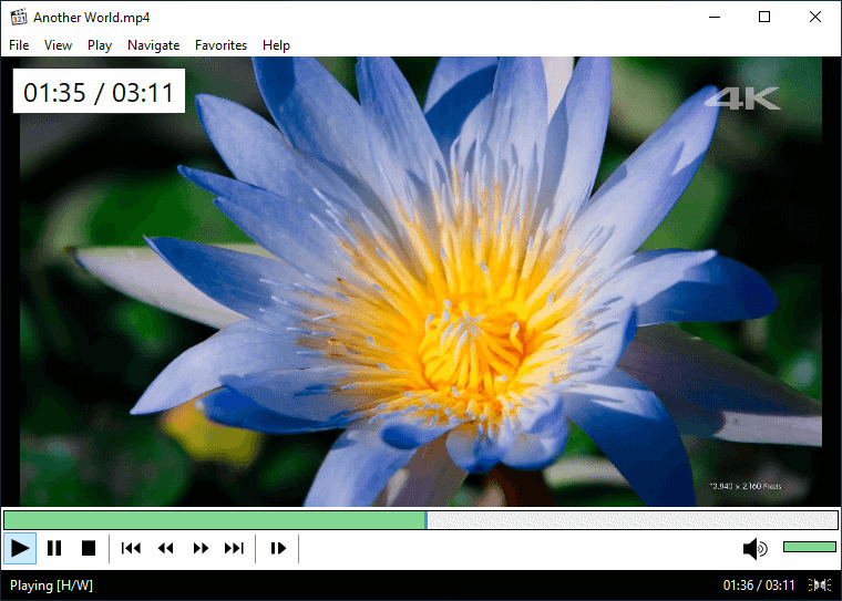 ВВерсия обновления Media Player Classic — Home Cinema 2.6.3