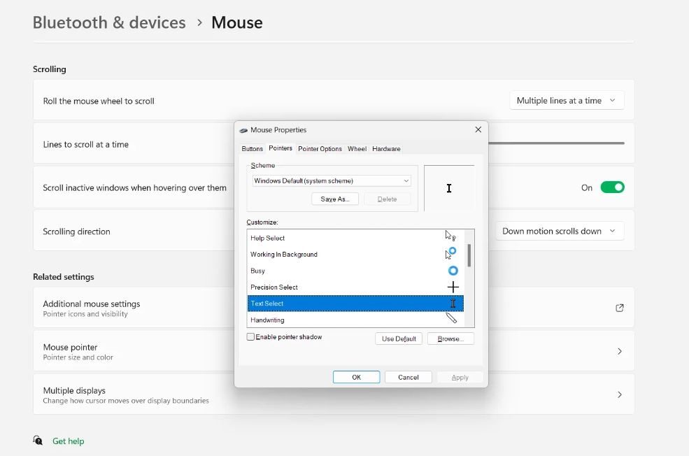 В классическом Outlook возник баг с исчезающим указателем мыши