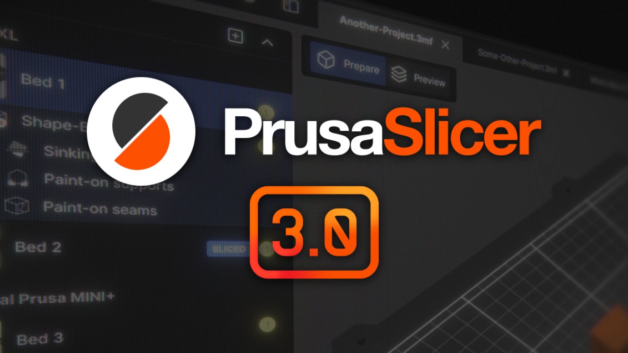 Prusa представила PrusaSlicer 3.0 с новым интерфейсом и поддержкой плагинов