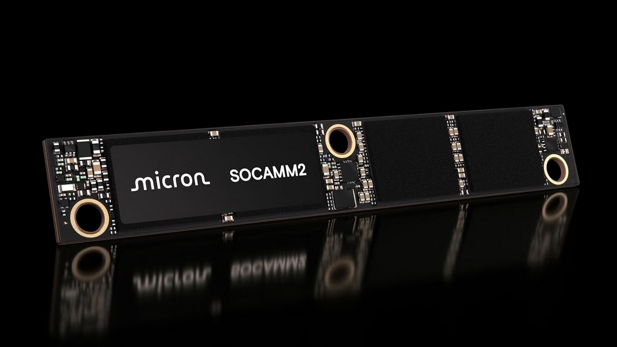 Micron представила компонент оперативной памяти формата SOCAMM2 объёмом 256 ГБ