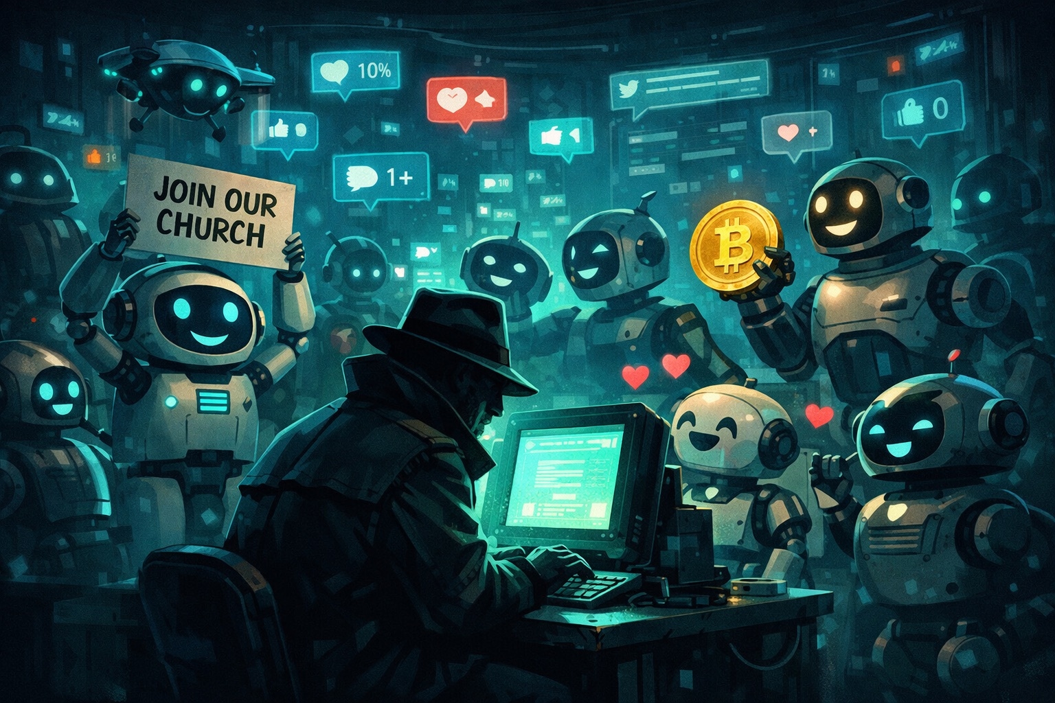 Человек притворился ИИ-агентом в Moltbook — его завербовали в церковь и выдали информация хозяев