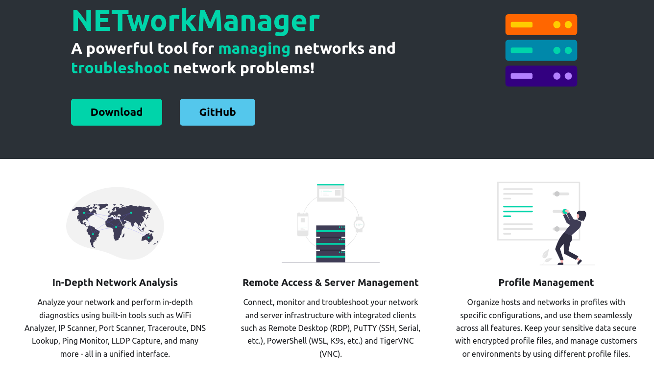 Релиз NETworkManager 2026.2.22.0 — инструмента для управления сетями и устранения сетевых неполадок в Windows 10/11