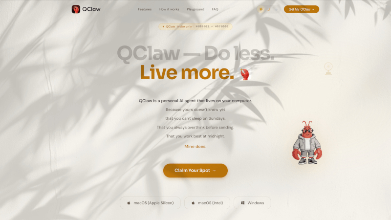 Tencent запустила тестирование ИИ-агента QClaw, но сильно ограничила к нему доступ