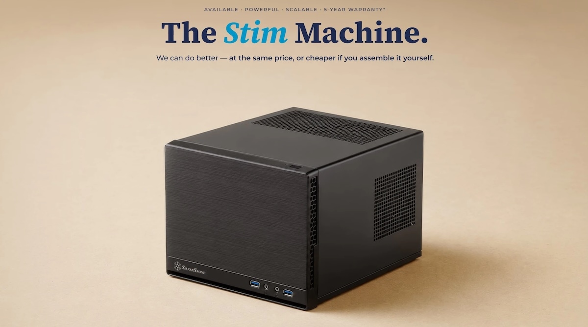 LDLC выпустила Stim Machine — компактный ПК на базе RX 9060 XT по цене ниже, чем у Steam Machine