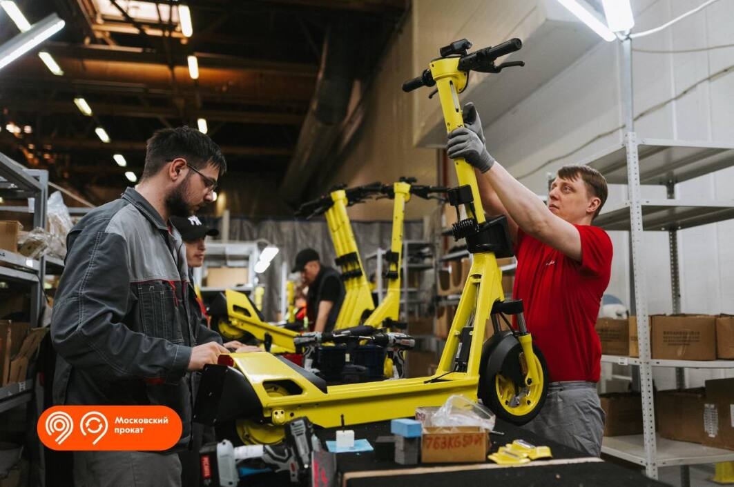 На заводе «Москвич» стартовала тестовая сборка самокатов «Яндекс Go»