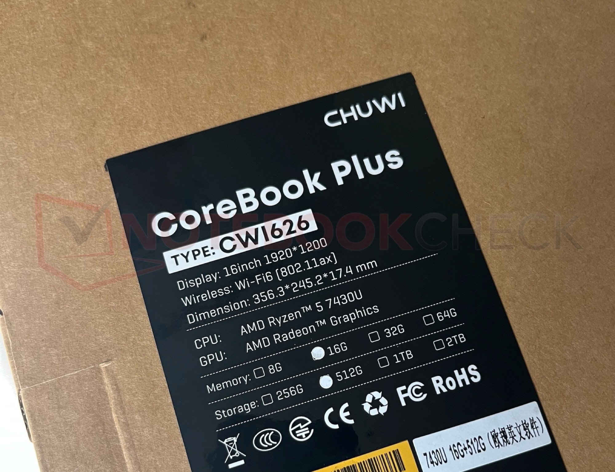 Chuwi признала проблему с ноутбуками CoreBook X с Ryzen 5 5500U