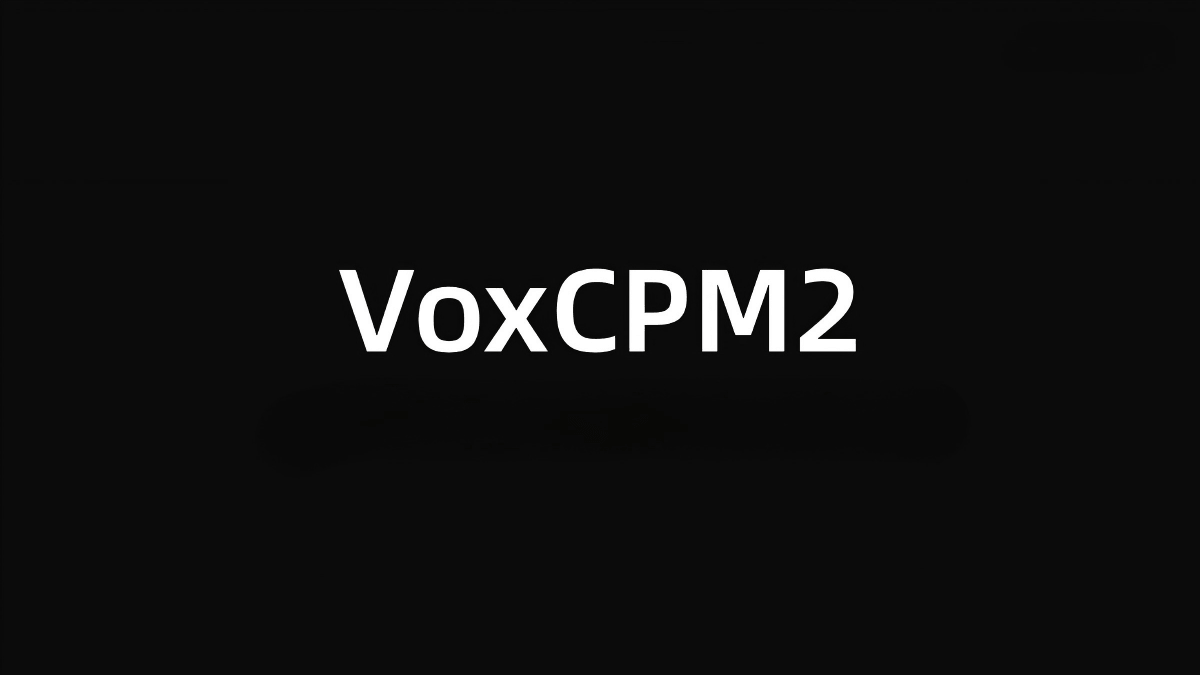 VoxCPM2: открытая 2B TTS-модель на 30 языках