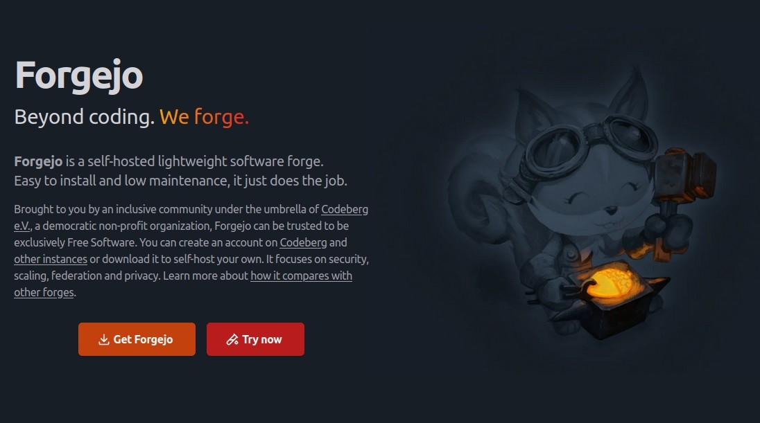 Выпуск платформы совместной разработки Forgejo v16.0