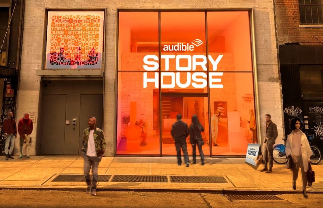 Audible открыла в Нью-Йорке «книжный магазин без книг»