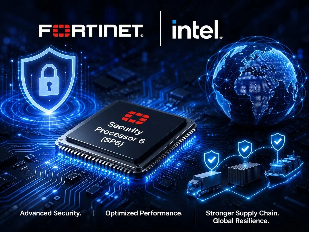 Intel и Fortinet объявили о совместной разработке чипа Security Processor 6, ориентированного на эффективность