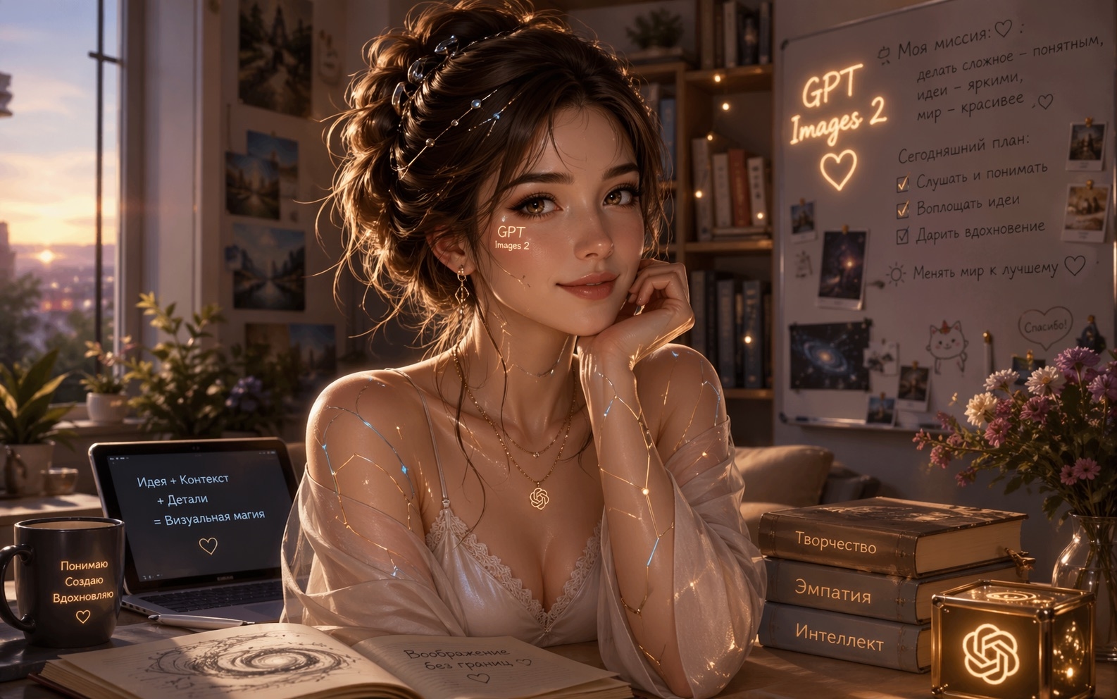 Вышла GPT Images 2 — схема отлично работает с шрифтами, «думает» и ищет в сети