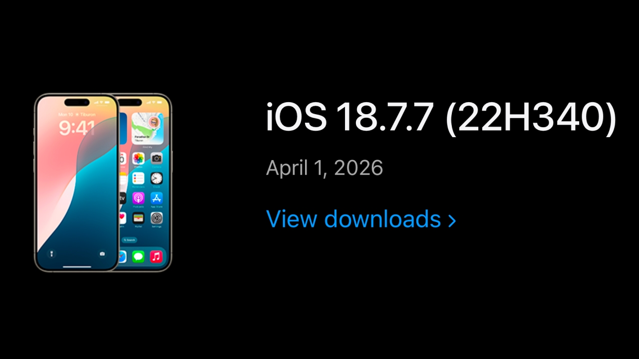 Apple выпустила апдейт iOS 18.7.7, которое закрывает уязвимости из эксплойт-кита DarkSword