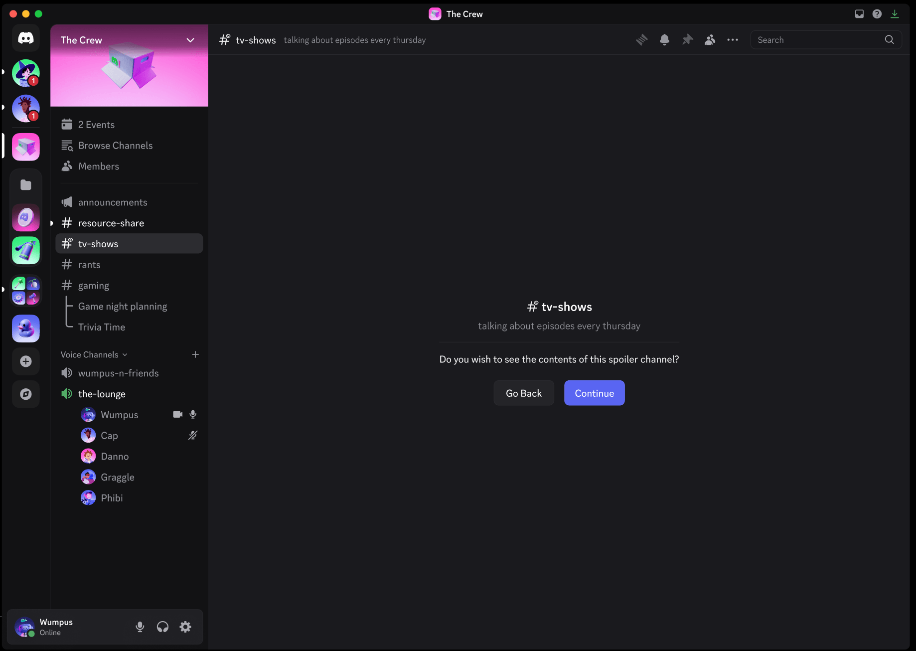 В Discord официально появятся каналы для спойлеров