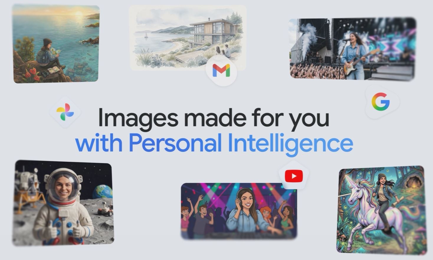 Gemini научили применять Google Photos для создания персонализированных изображений