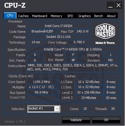 Вышло апдейт диагностической утилиты CPU-Z 2.20
