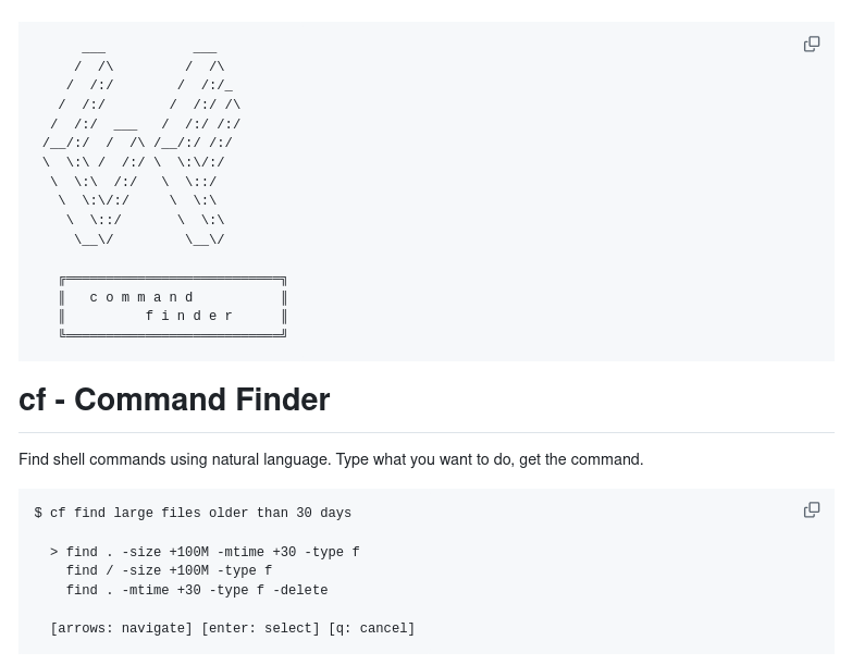 Представлен публике публичный инициатива Command Finder для поиска команд в терминале, используя естественный язык