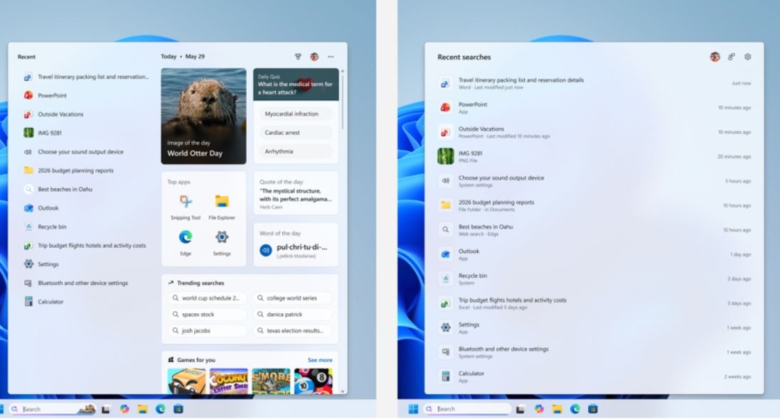 Microsoft обещает исправить поиск в Windows 11 с помощью масштабного обновления