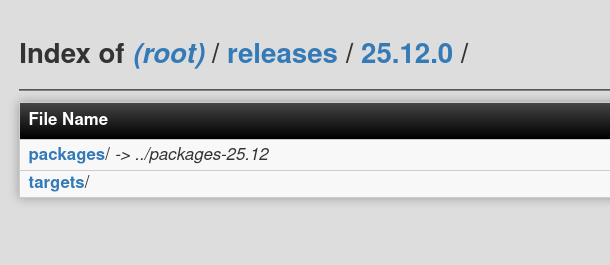 РВыпуск OpenWrt 25.12.0