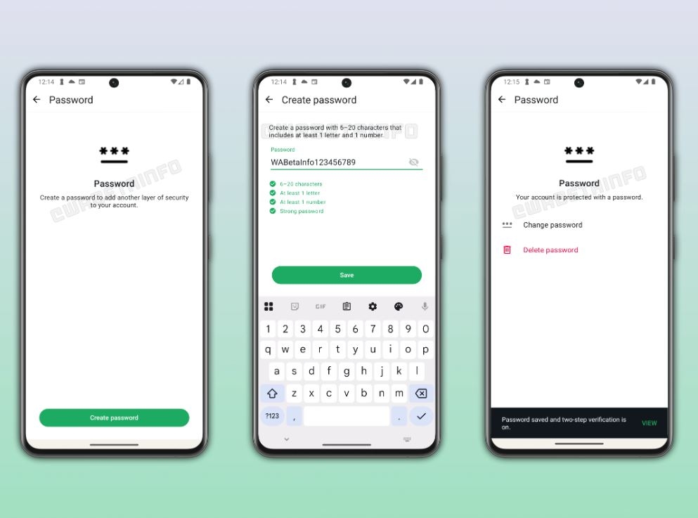 В WhatsApp внедрят пароли для учётных записей
