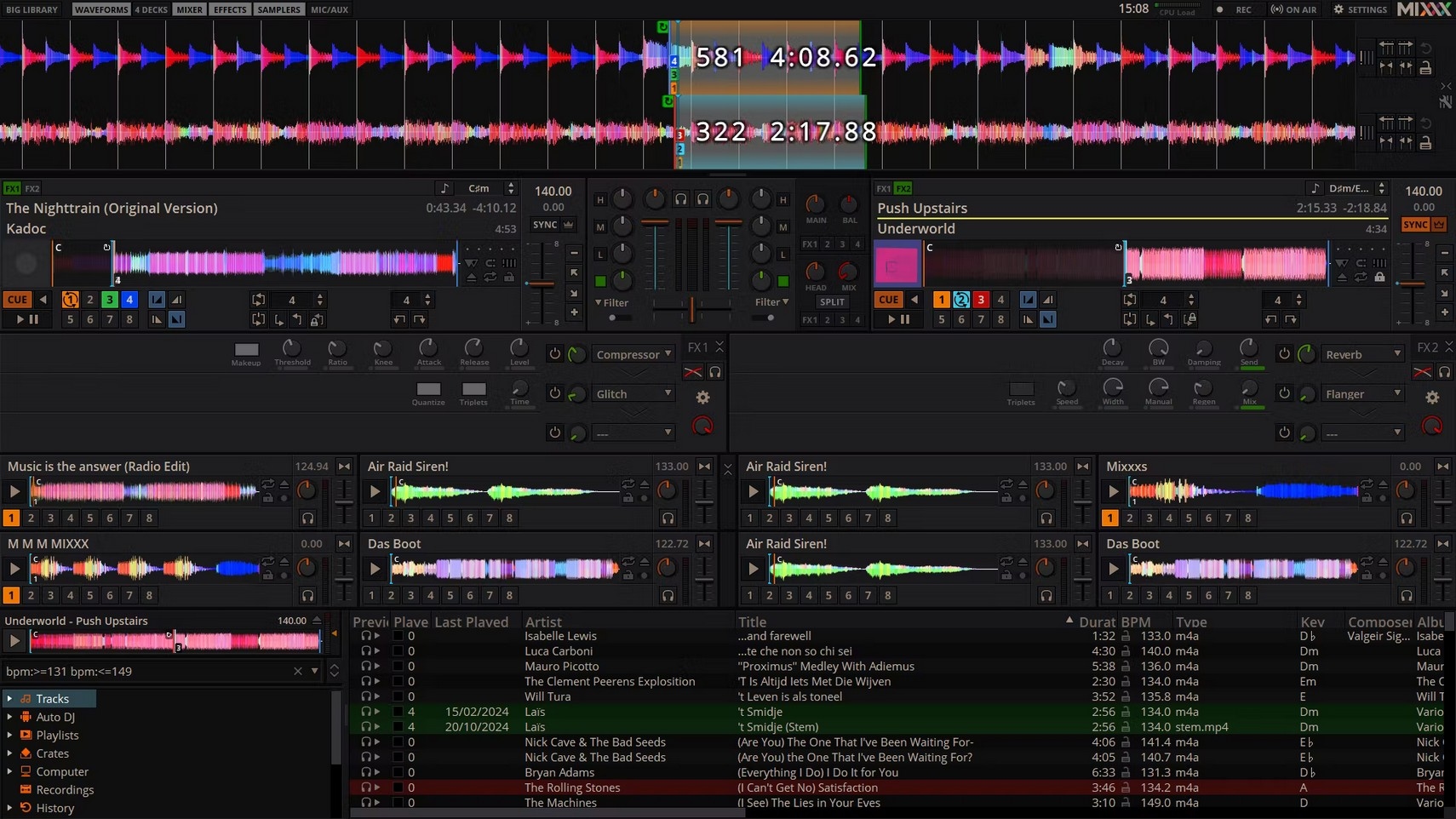 Вышло апдейт свободного проекта для создания музыкальных миксов Mixxx 2.5.6