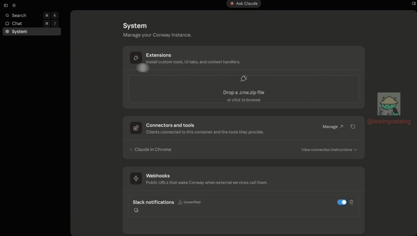 Anthropic строит собственного ИИ-агента Conway — и уже ограничила использование OpenClaw