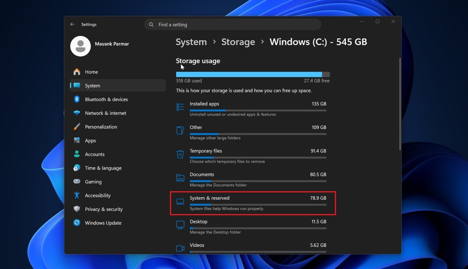 Microsoft признала ошибку в работе Capability Access Manager с потреблением дополнительных 500 ГБ памяти