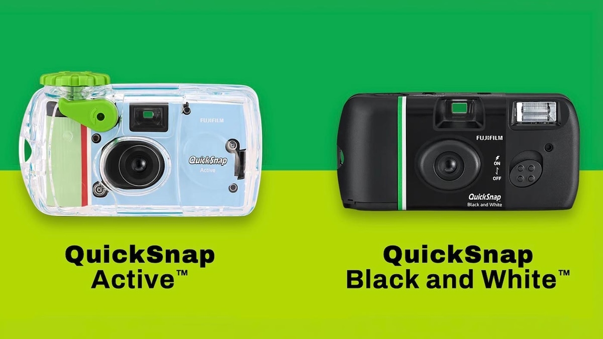 Fujifilm представила две новые модели одноразовых плёночных фотоаппаратов QuickSnap