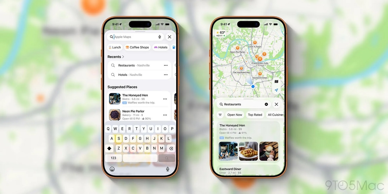 Apple запустила рекламу в Maps