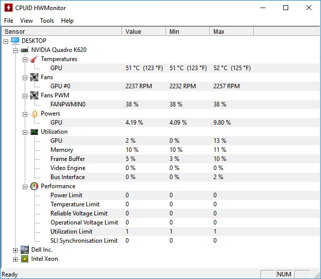 Вышло апдейт утилиты HWMonitor 1.66
