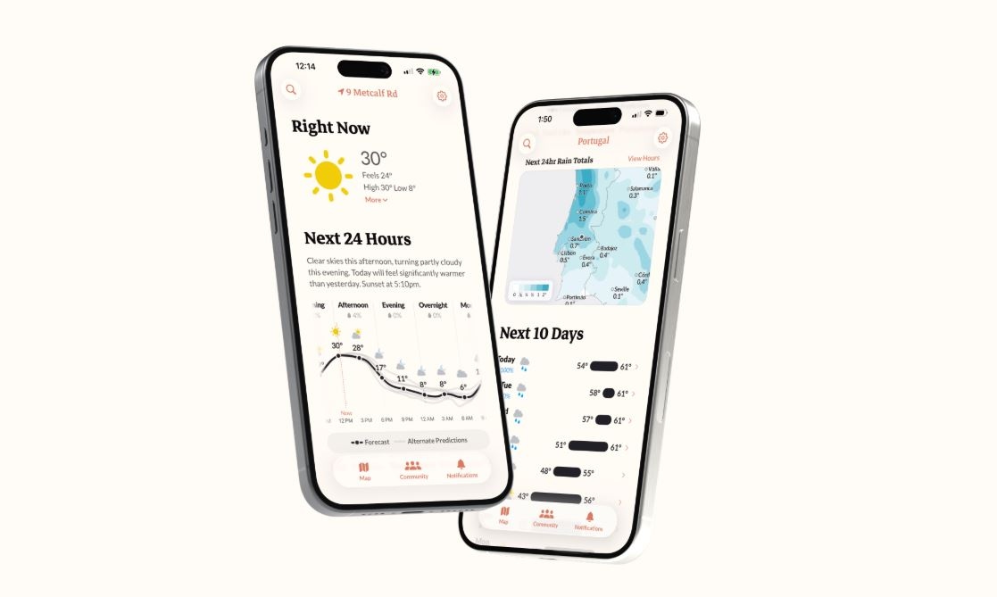 Бывшая команда Dark Sky от Apple запустила инициатива прогнозов погоды Acme Weather