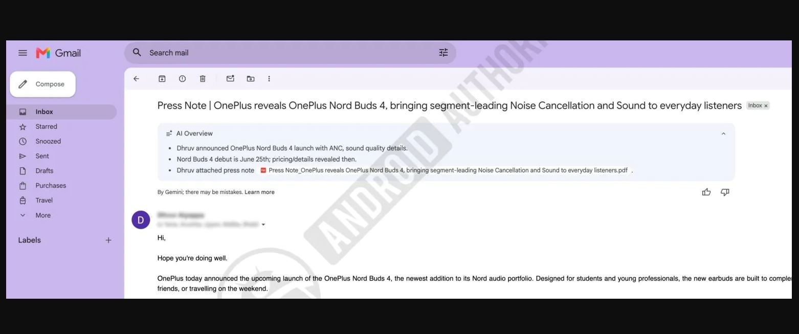 Gmail стартовал анализировать переписки и показывать ИИ-сводки прямо в почте