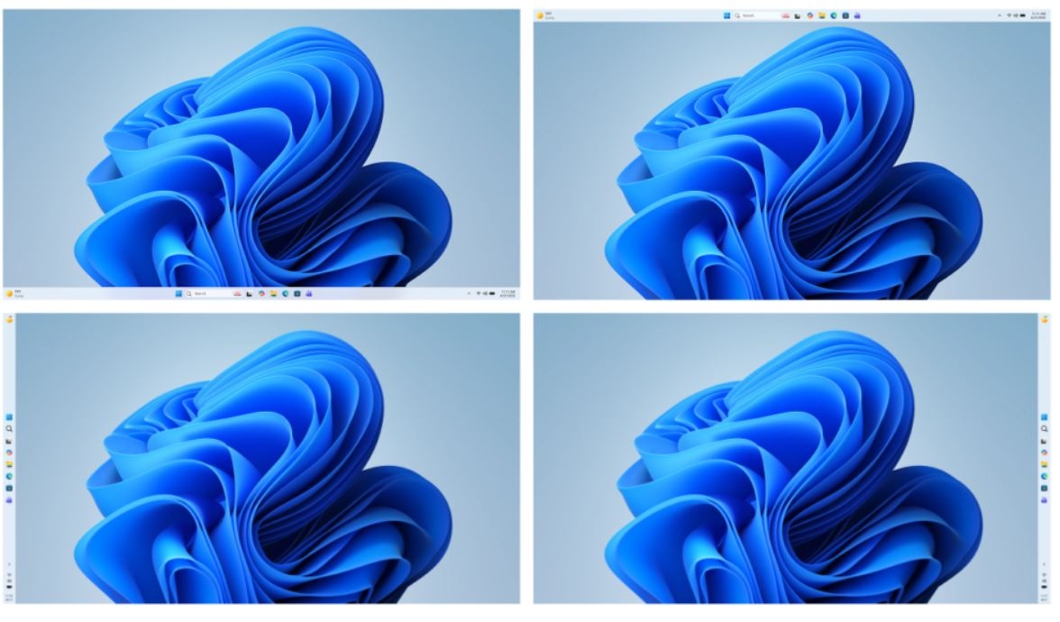 Microsoft вернёт функция менять положение панели задач по умолчанию в Windows 11