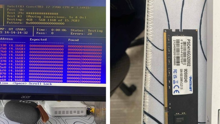 Казахстанец решил вернуть DDR4 Patriot по гарантии: отправка стоит дороже нового модуля