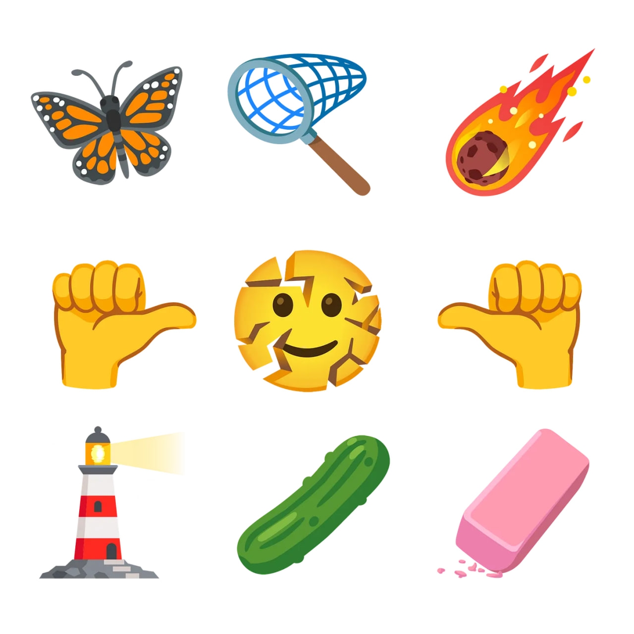 Unicode представила восемь новых эмодзи