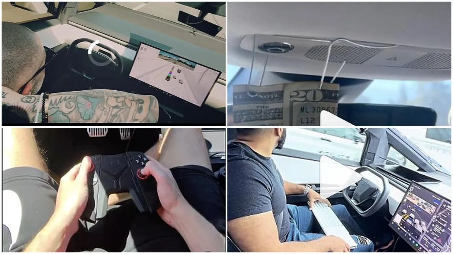 Владельцы Tesla снимают на видео, как нарушают правила использования FSD, и выкладывают в соцсети