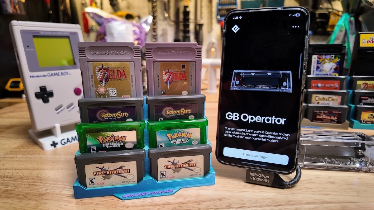 Epilogue представила программа для проверки подлинности картриджей Game Boy