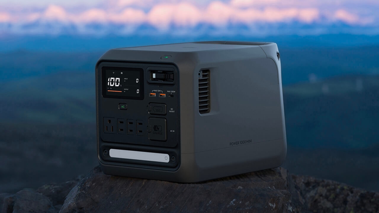 DJI выпустила Power 1000 Mini — компактную зарядную станцию на 1 кВт·ч