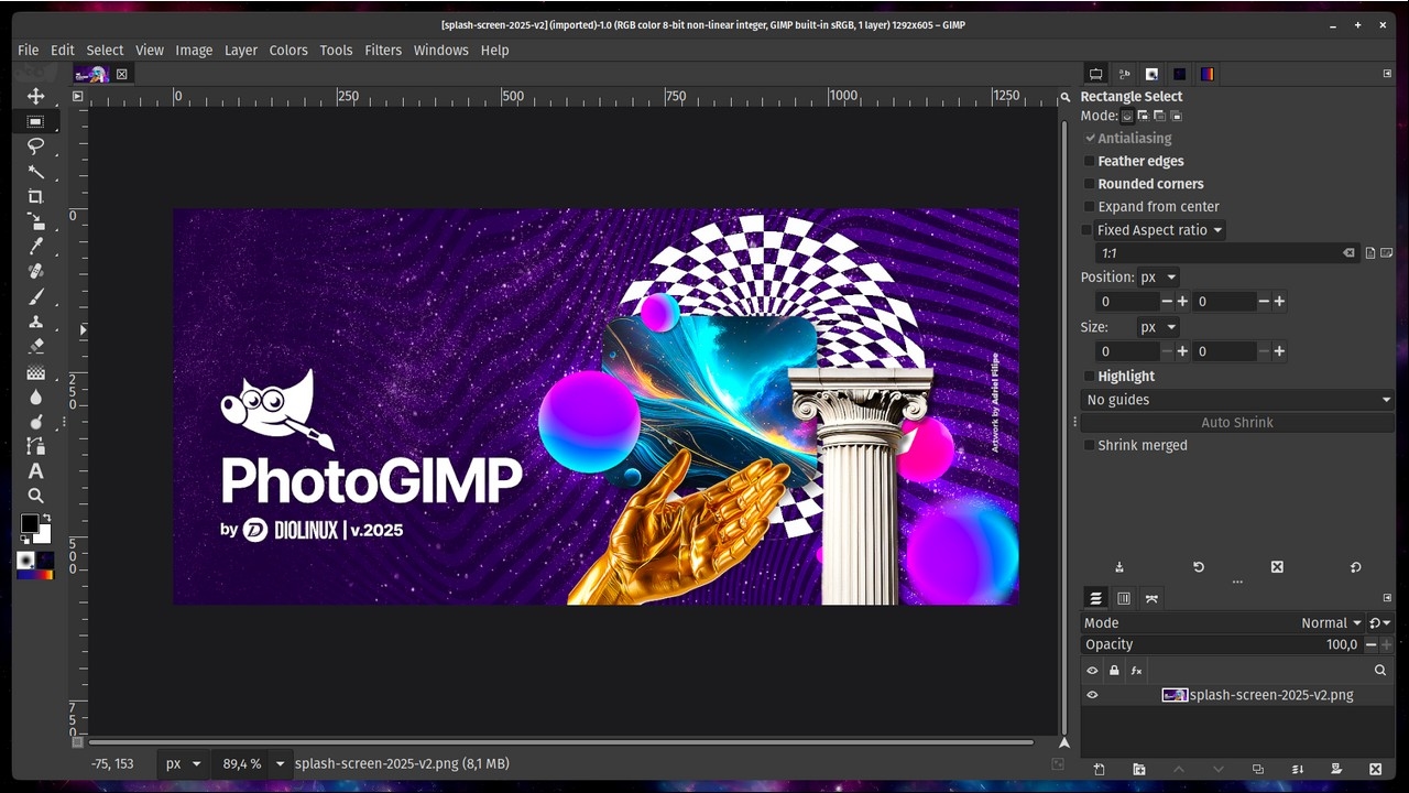 Выпуск PhotoGIMP 3.1