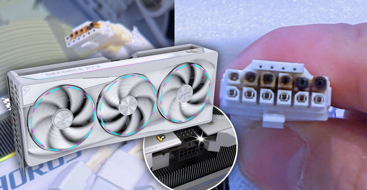 Покупатель GeForce GTX 5090 понизил мощность видеокарты до 500 Вт, но кабель питания всё равно пострадал